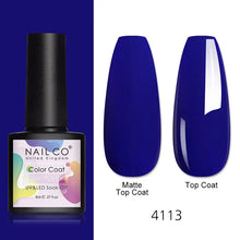 Load image into Gallery viewer, NAILCO 8ml Pink Red Colors Gel Nail Polish Nail Art Varnishes Gel Lacquer Coat LED Nails Manicure Design UV Gel Varnish Soak Off

