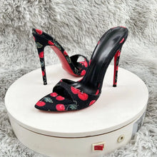 Load image into Gallery viewer, New High Heels for Women, Slim Heels, Pointed Sandals for Women, Sexy and Socialite Style for Wearing on the Outside
