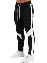 Load image into Gallery viewer, Mens Joggers Casual Pants Fitness Men Sportswear Tracksuit Bottoms Skinny Sweatpants Trousers Black Gyms Jogger Track Pants
