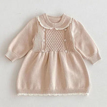 Load image into Gallery viewer, Knitted Princess Party Girls Dress
