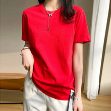 Load image into Gallery viewer, Loose Cotton Summer Tee Women
