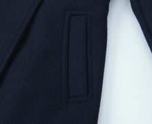 Load image into Gallery viewer, Retro Black Wool Long Coat
