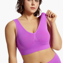 Load image into Gallery viewer, Seamless Sports Bras For Women Push-Up Bra Female Breathable Brassiere No Pads Bralette Solid Color Crop Top Sexy Lingerie S-5XL
