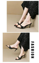 Load image into Gallery viewer, Women's High Heels Summer Slippers Women Sandals Fashion Classic Pointy Open Toe Stiletto Heels Sexy 2026 High-heeled Slippers
