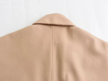 Load image into Gallery viewer, HXAO Woman Winter Coats Faux Wool Coats And Mixtures Oversized Long Coat Women Autumn Long Sleeve Solid Coats Casual Warm Parkas
