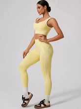 Load image into Gallery viewer, Women Yoga Set Sports Bra High Waist Leggings Gym Workout Fitness Activewear Stretch 2 Piece Suit

