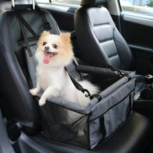 Load image into Gallery viewer, Dog Car Seat Cover Foldable Hammock Pet Harness Cat Bag Basket Stable and Foldable Travel Pet Dog and Cat Safety Car Seat
