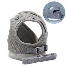 Load image into Gallery viewer, Cat Harness Lead Leash Set Adjustable Reflective Escape Proof Pet Mesh Vest Harness Puppy Dog Collar Small Dog Cat Pet Supplies
