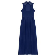 Load image into Gallery viewer, Shiny Lyrical Rhinestone Maxi Dress
