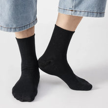 Load image into Gallery viewer, Plus Size Cotton Crew Socks
