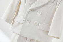 Load image into Gallery viewer, White Formal Boys Blazer Set
