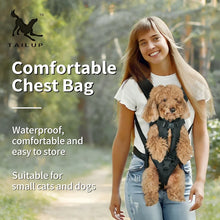 Load image into Gallery viewer, Pet Bag Outdoors Carrying Front-Hugging Large Dog Backpack Convenient Carrying Bag
