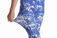 Load image into Gallery viewer, Women Leggings High Waist Cartoon Comic Beauty Print Trousers Soft Female Casual Elastic Pant
