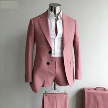 Load image into Gallery viewer, Classic Slim Fit Two Piece Suit
