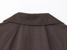 Load image into Gallery viewer, Women's Jackets Autumn 2026 New Fashion Short Trench Coats Chic Lapel Loose Elegant Women long-sleeved Warm Autumn Street Jacket
