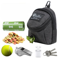 Load image into Gallery viewer, Portable Dog Training Treat Bag Outdoor Pet Dog Treat Pouch Puppy Snack Reward Waist Bag Dog Poop Bag Dispenser Pet Accessories

