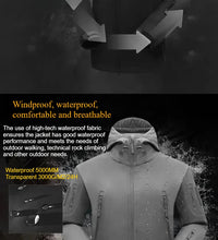 Load image into Gallery viewer, Winter Autumn Fleece Thermal Waterproof Suit Men Jacket Tactical Outdoor Fishing Hiking Camping Tracksuits Coat
