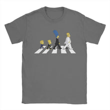 Load image into Gallery viewer, Simpson T Shirts Men's  100% Cotton Vintage T-Shirts O Neck  Tee Shirt Short Sleeve Clothes 6XL
