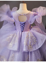 Load image into Gallery viewer, Wed Dress 2024 Flower Girl Wedding Dresses Costume Children Girls Birthday Party Princess Gown Vestido Kids Host Piano Outfit
