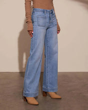 Load image into Gallery viewer, High Waist Retro Straight Jeans
