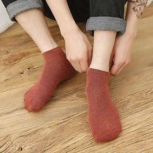 Load image into Gallery viewer, Men’s Cotton Ankle Socks 5-Pair Pack
