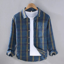 Load image into Gallery viewer, Plaid Casual Overshirt Men

