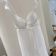 Load image into Gallery viewer, Elegant Lace Nighty Robe Set
