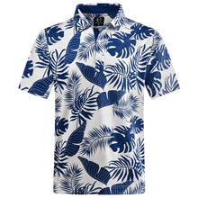 Load image into Gallery viewer, Hawaiian Print Streetwear Polo Shirt
