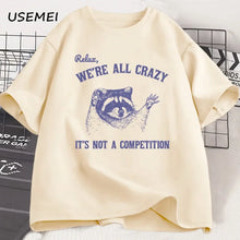Load image into Gallery viewer, Relax Crazy Graphic Tee Men
