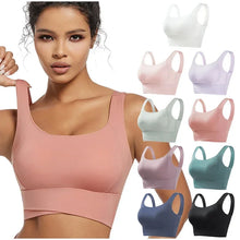Load image into Gallery viewer, High Impact Sports Bras For Women High Support Padded Sports Bra Workout Fitness Crop Top For Women Racerback Bra For Yoga
