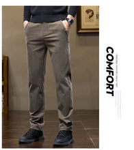 Load image into Gallery viewer, Winter Fleece Smart Casual Trousers
