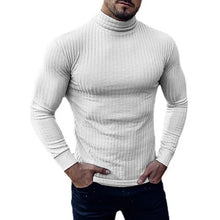 Load image into Gallery viewer, Slim Ribbed Turtleneck Pullover
