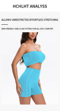 Load image into Gallery viewer, Women's Side Line Contrast Yoga Set Flat Seam Moisture Wicking Anti Rubbing Outdoor Workout Daily Trendy Fitness Two Piece Suit
