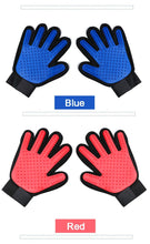 Load image into Gallery viewer, Silicone Pet Grooming Gloves Cats Hair Brush and Comb Gloves to Bathe Dogs Cleaning Hair Removal  for Dog Animal Use Supplies
