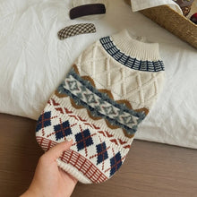 Load image into Gallery viewer, Dog Clothes Pet Sweater Knitted Pullovers Sweaters for Small Medium Dogs Chihuahua Puppy Pet Sweater Yorkshire Pure Dog Sweaters
