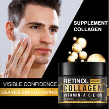 Load image into Gallery viewer, Men's Retinol Collagen Face Cream Skincare Moisturizing Brightening Hydrating Smooth Wrinkles Firming Facial Men Skin Care
