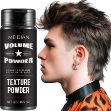 Load image into Gallery viewer, Volumizing Hair Styling Powder – Oil Control, Quick Set, DIY-Friendly,Long-Lasting Hold for Men &amp; Women,Certified,Non-Irritating
