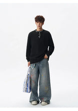 Load image into Gallery viewer, Korean Button Knit Pullover
