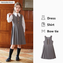 Load image into Gallery viewer, British Style Kids Vest Suit
