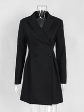 Load image into Gallery viewer, Elegant Double Breasted Blazer Dress
