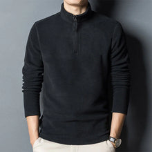 Load image into Gallery viewer, Men’s Double-Sided Fleece Stand-Collar Long-Sleeve Top
