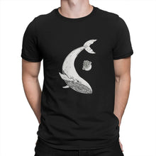 Load image into Gallery viewer, Men T-Shirt Not Again Vintage 100% Cotton Tee Shirt Short Sleeve The Hitchhikers Guide To The Galaxy Film T Shirts Round Collar
