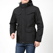 Load image into Gallery viewer, Waterproof Hooded Tactical Field Jacket
