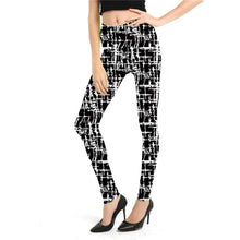 Load image into Gallery viewer, Women Leggings High Waist Cartoon Comic Beauty Print Trousers Soft Female Casual Elastic Pant
