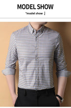 Load image into Gallery viewer, Premium Cotton Checkered Slim Shirt
