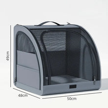 Load image into Gallery viewer, Pet Car Portable Dog Kennel Foldable Scratch Resistant Breathable Cat Bag for Outdoor Use Pet Cat Backpack Carrier
