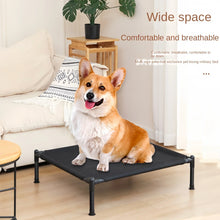 Load image into Gallery viewer, Elevated Pet Bed Dog Cat  Folding Pet Camping Bed Cat Dog House Portable Removable Washable Four Seasons Cats Kennel Puppy Beds
