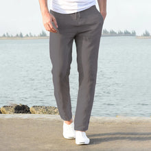 Load image into Gallery viewer, Cotton Linen Casual Straight Pants
