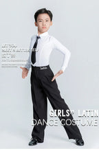 Load image into Gallery viewer, Boys Professional Latin Dancewear Suit
