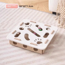 Load image into Gallery viewer, Cat Puzzle Toy Felt Puzzle Box Cat Exercise Toy With Ball Indoor Sports Entertainment Hunting Cat Toys For Indoor Cats
